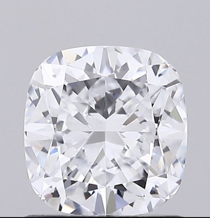 1 CT Cushion Cut Lab Grown Diamond For Engagement Ring