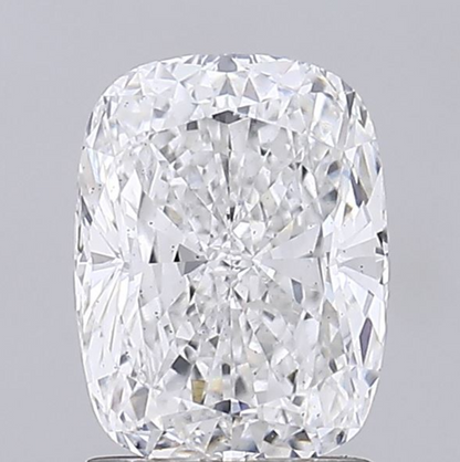 2 CT Cushion Cut Lab Grown Diamond For Engagement Ring