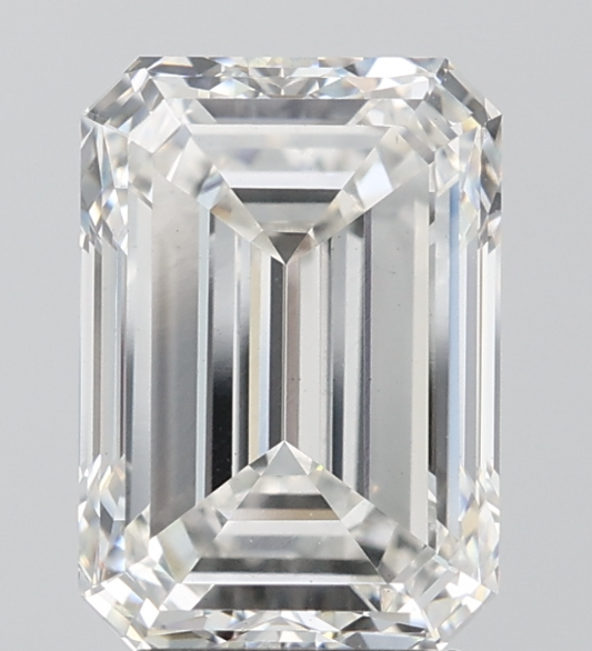 4 CT Emerald Cut Lab Grown Diamond For Engagement Ring