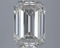 6.50 CT Emerald Cut Lab Grown Diamond For Engagement Ring