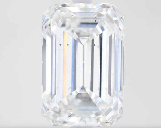 4 CT Emerald Cut Lab Grown Diamond For Engagement Ring