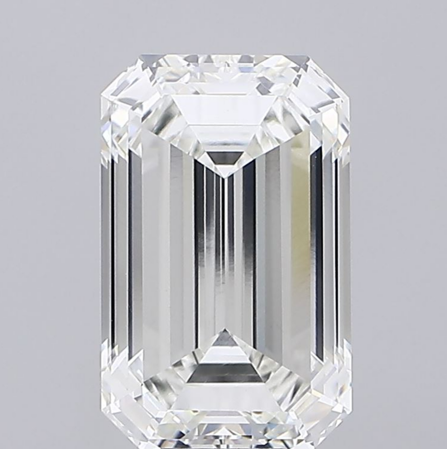 10 CT Emerald Cut Lab Grown Diamond For Engagement Ring