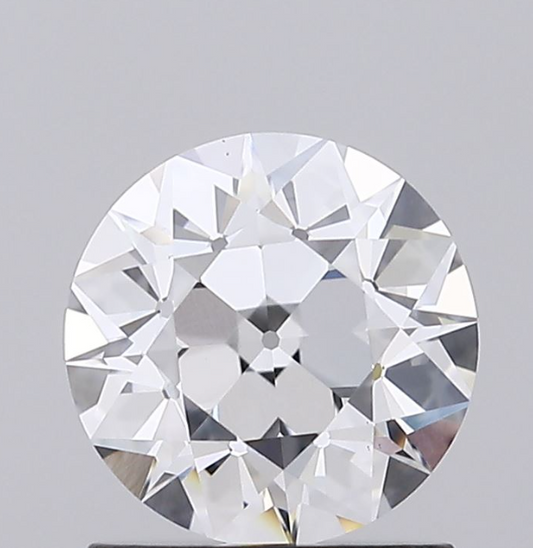 1 CT Old European Cut Lab Grown Diamond For Engagement Ring