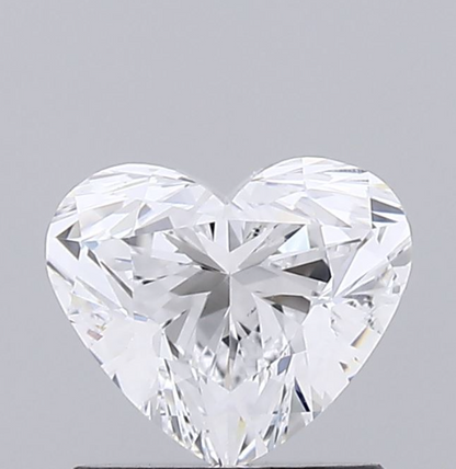 1 CT Heart Shape Lab Grown Diamond For Engagement Ring