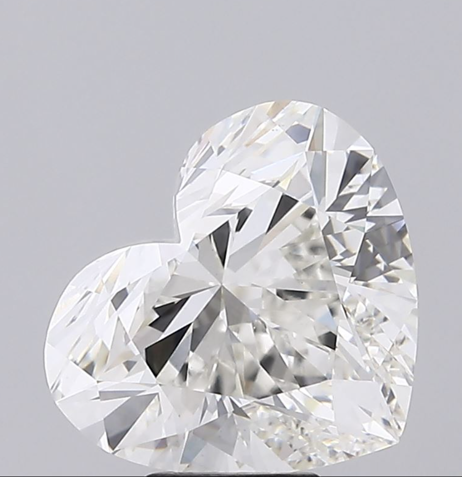 7.50 CT Heart Shape Lab Grown Diamond For Engagement Ring