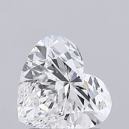 1 CT Heart Cut Lab Grown Diamond For Engagement Ring
