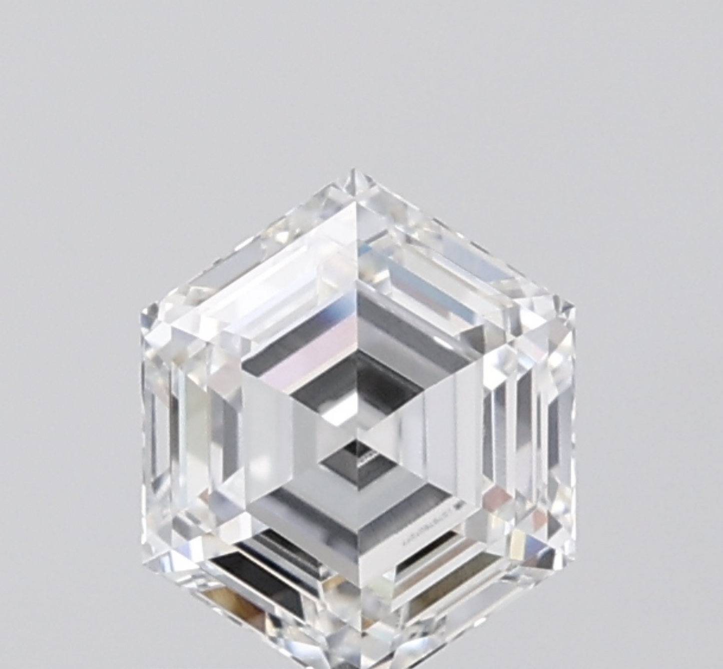 1 CT Hexagon Lab Grown Diamond For Engagement Ring