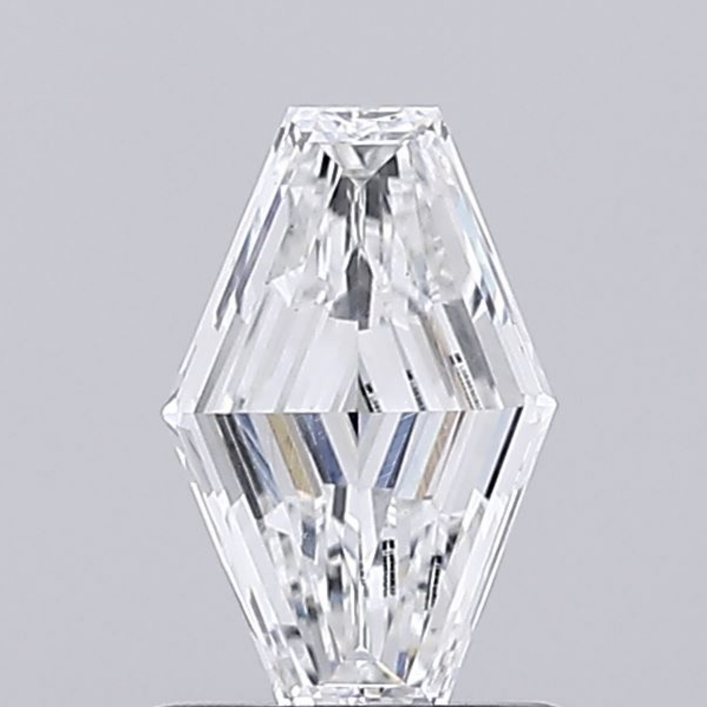 Lozenge Step Cut Lab Grown Diamond For Engagement Ring