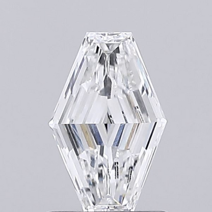 Lozenge Step Cut Lab Grown Diamond For Engagement Ring