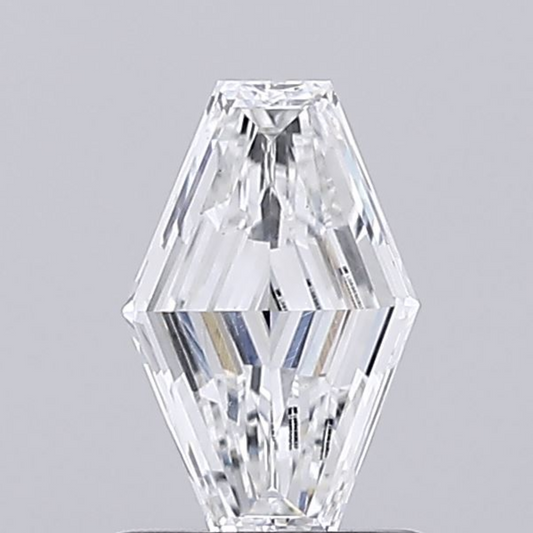 Lozenge Step Cut Lab Grown Diamond For Engagement Ring