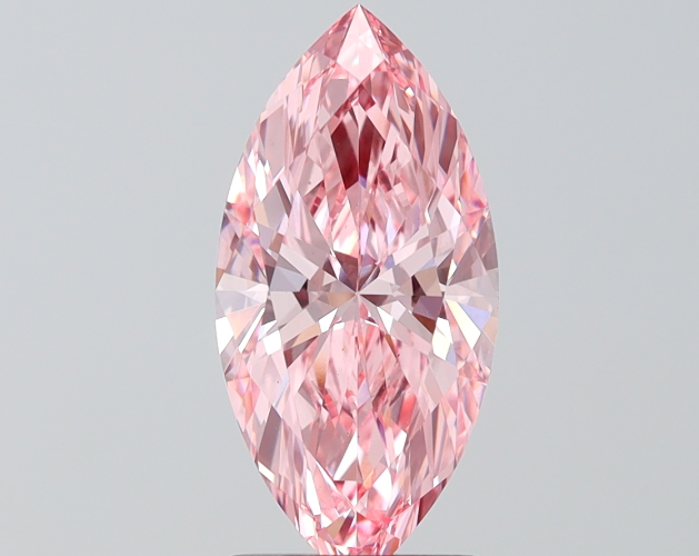 2 CT Marquise Vivid Pink Lab grown Diamond For Engagement Ring