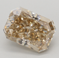 Natural Loose 2 CT Radiant Cut Light Brown Diamond For Engagement Ring