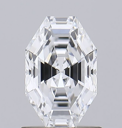 1 CT Octagonal  Lab Grown Diamond For Engagement Ring