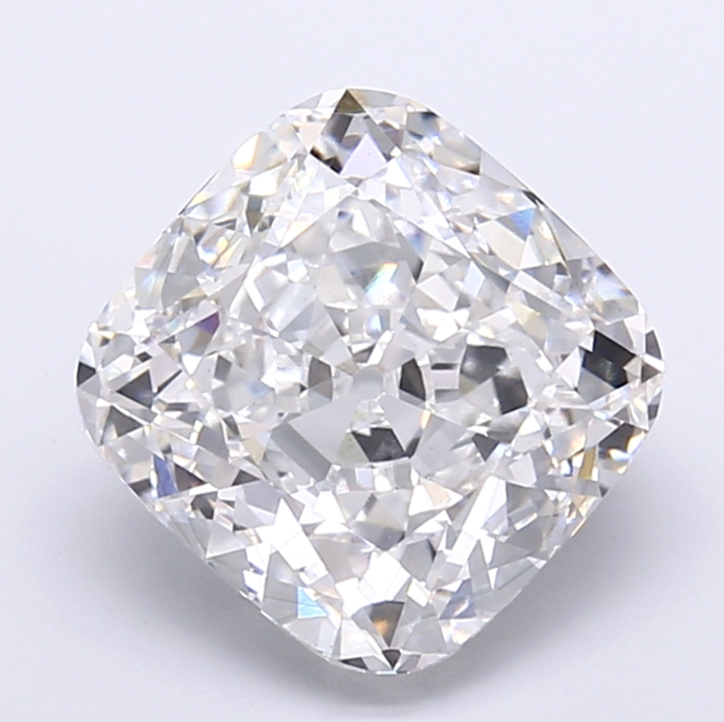 10 CT Old Mine Cushion Cut Lab Grown Diamond For Engagement Ring