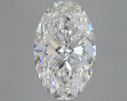 6.50 CT Oval Lab Grown Diamond For Engagement Ring