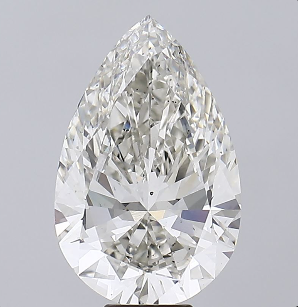 10 Carat Pear Lab Grown Diamond For Engagement Ring