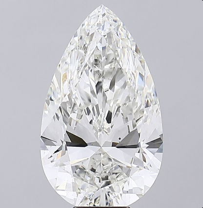 11 CT Pear Shape Lab Grown Diamond For Engagement Ring