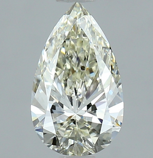 GIA 1 CT Natural Pear Diamond For Solitaire Engagement Ring