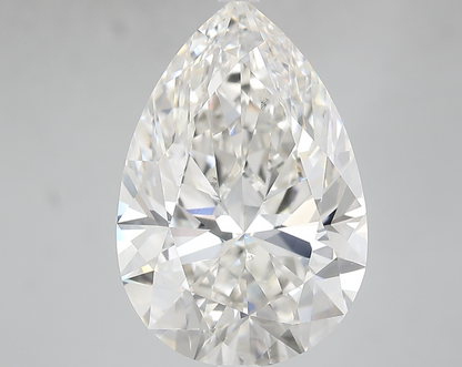 8 CT Pear Shape Lab Grown Diamond For Engagement Ring