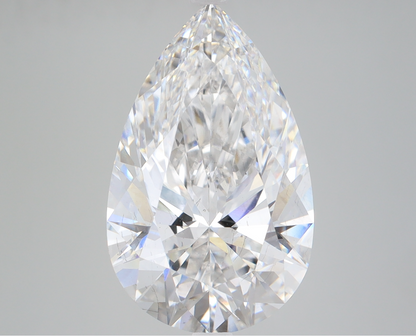 6.50 Pear Lab Grown Diamond For Engagement Ring