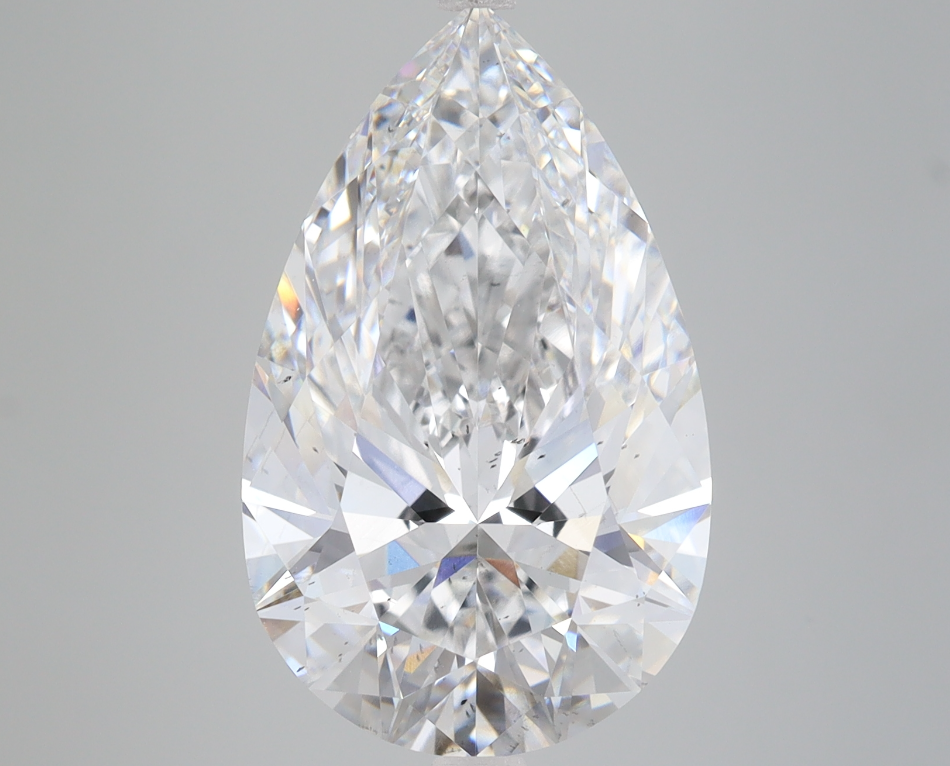 7.50 CT Pear Lab Grown Diamond For Engagement Ring