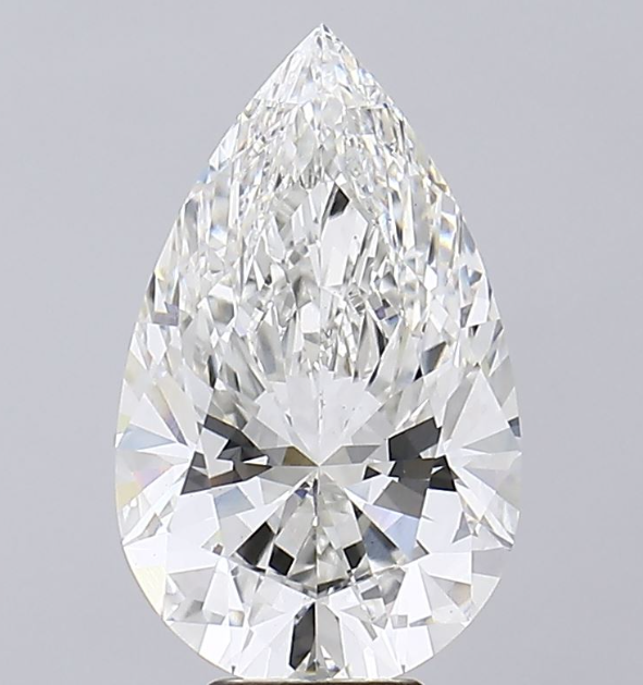 8 CT Pear Shape Lab Grown Diamond For Engagement Ring