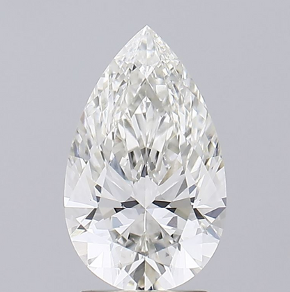 2 CT Pear Lab Grown Diamond For Engagement Ring