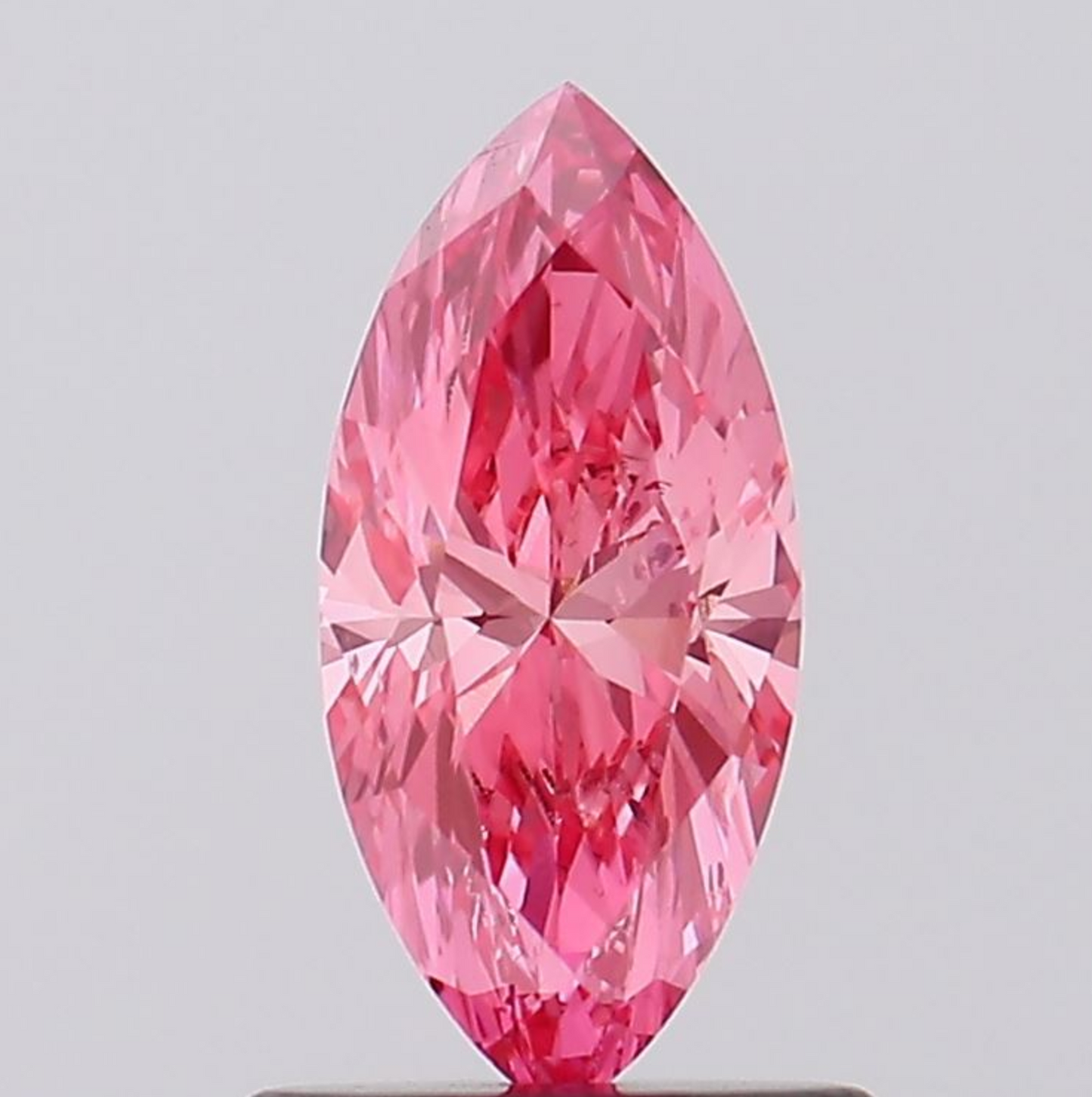 0.72 CT Pink Marquise Cut Lab Grown Diamond For Engagement Ring
