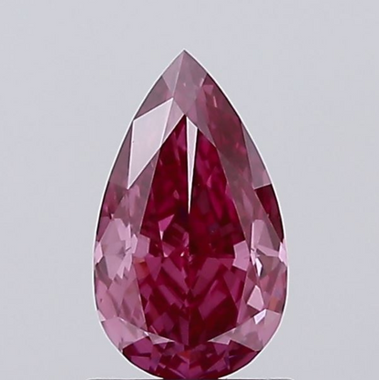 1 CT Pink Pear Lab Grown Diamond For Engagement Ring