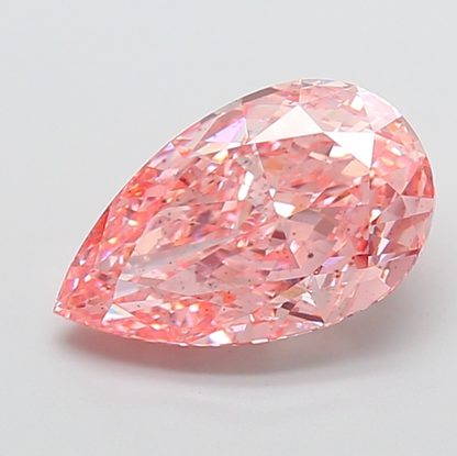5 CT Pink Pear Lab Grown Diamond For Engagement Ring