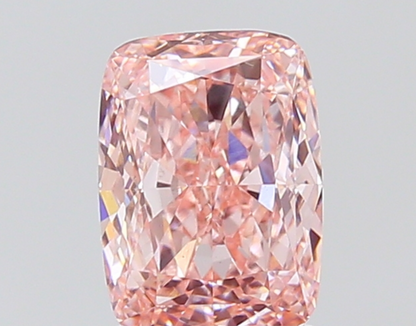 2 CT Pink Cushion Cut Lab Grown Diamond For Engagement Ring