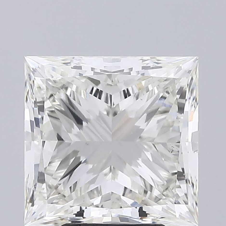 4.50 CT Princess Cut Lab Grown Diamond For Engagement Ring