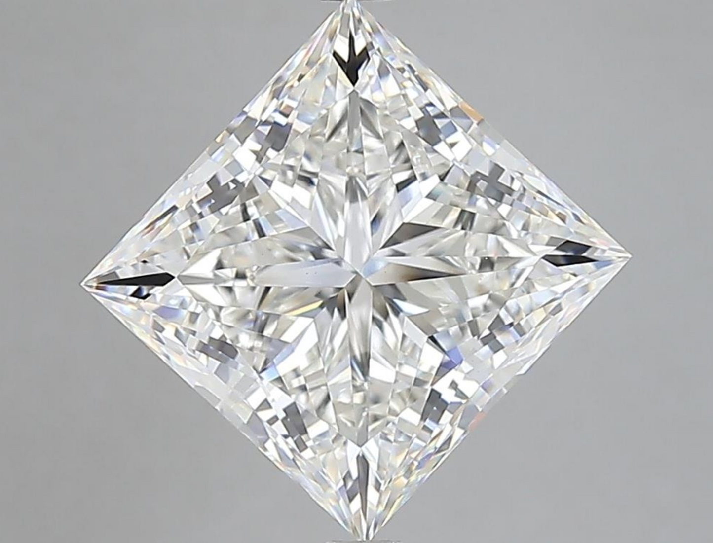 10 CT Princess Cut Lab Grown Diamond For Engagement Ring
