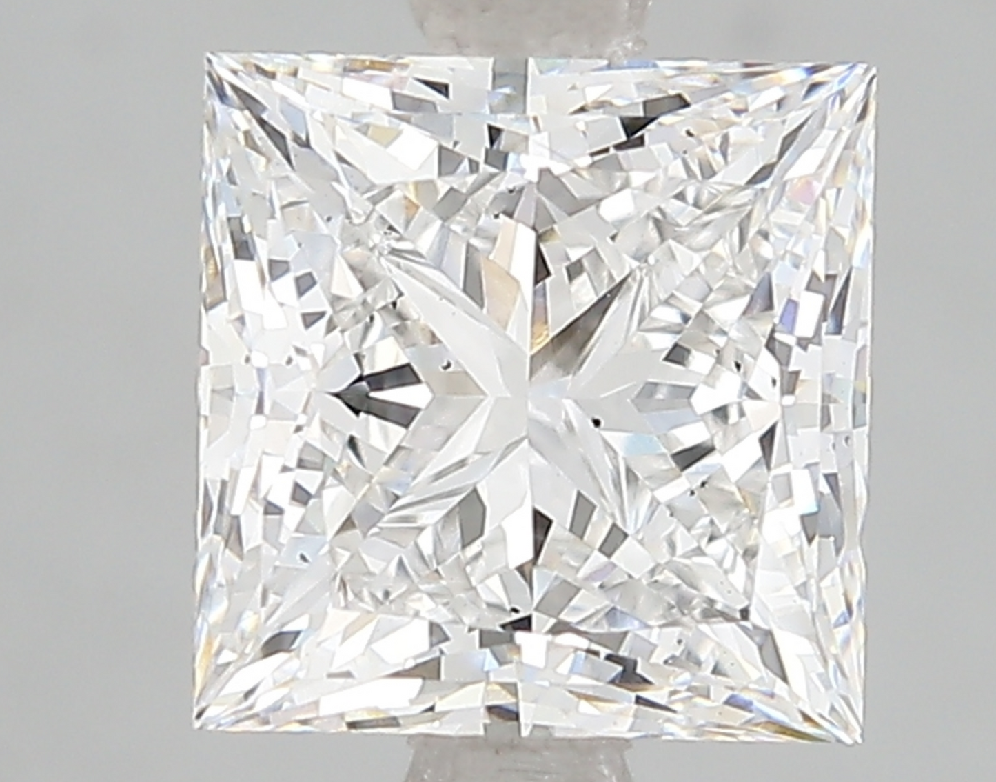 3 CT Princess Cut Lab Grown Diamond For Engagement Ring