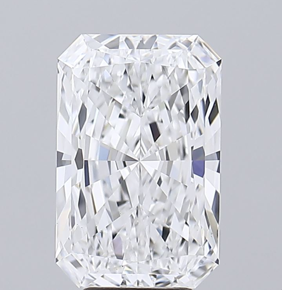 5.50 CT Radiant Lab Grown Diamond For Engagement Ring