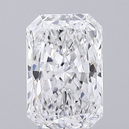 3 CT Radiant Cut Lab Grown Diamond For Engagement Ring