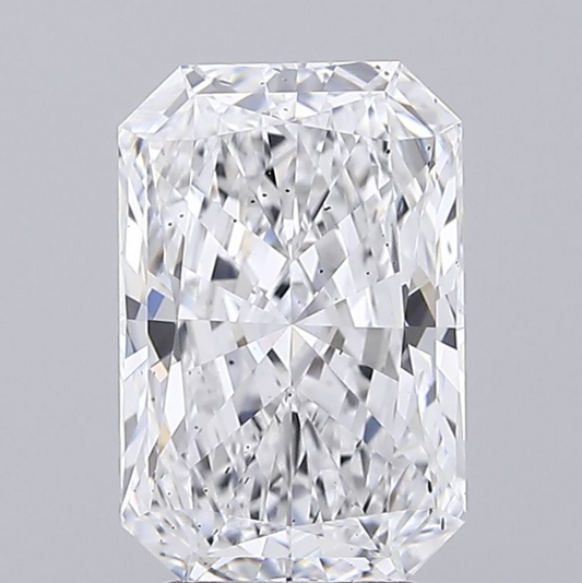 3 CT Radiant Cut Lab Grown Diamond For Engagement Ring