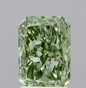 2 CT Radiant Vivid Green Lab Grown Diamond For Engagement Ring