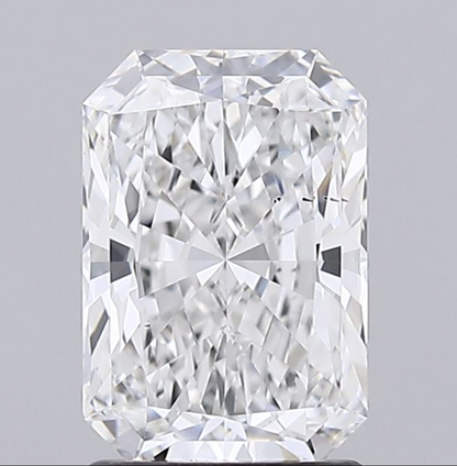 1.50 CT Radiant Cut Lab Grown Diamond For Engagement Ring