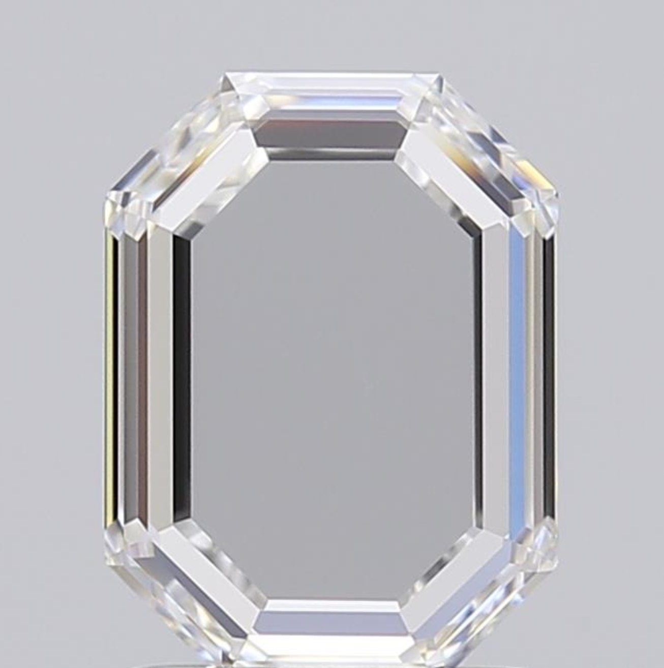1 CT Rose Cut Emerald Lab Grown Diamond For Engagement Ring