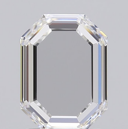 1 CT Rose Cut Emerald Lab Grown Diamond For Engagement Ring