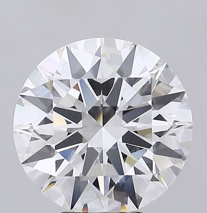 5.50 CT Round Lab Grown Diamond For Engagement Ring