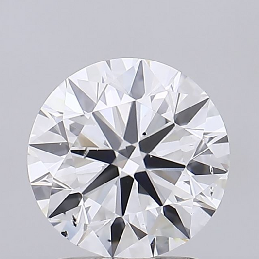 2 CT Round Lab Grown Diamond For Engagement Ring