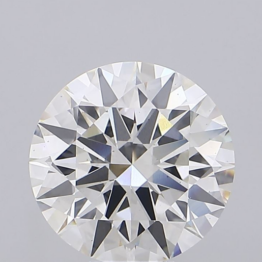 10 CT Round Lab Grown Diamond For Engagement Ring