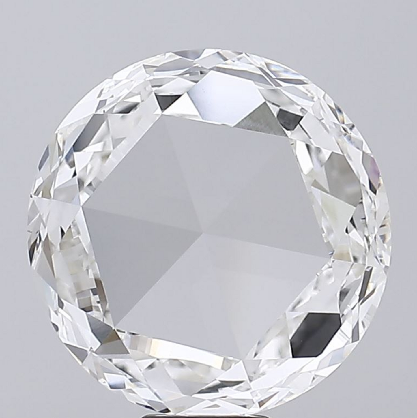 11 CT Rose Cut Lab Grown Diamond For Engagement Ring