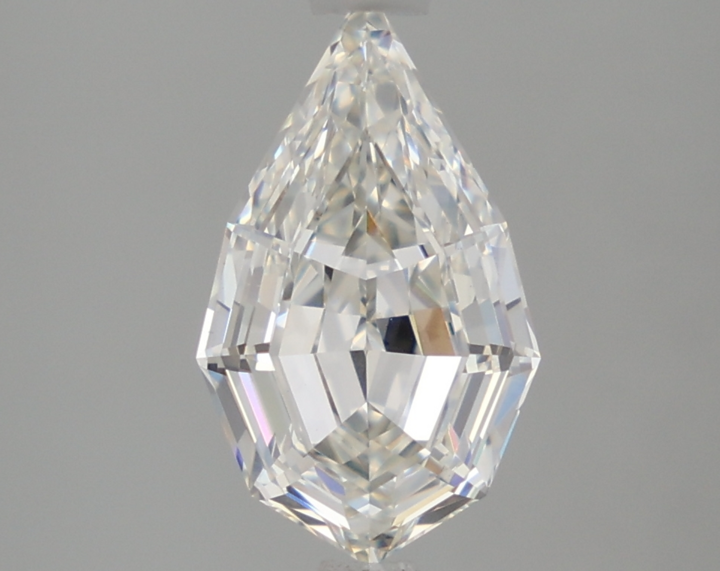 2 CT Unique Pear Lab Grown Diamond For Engagement Ring