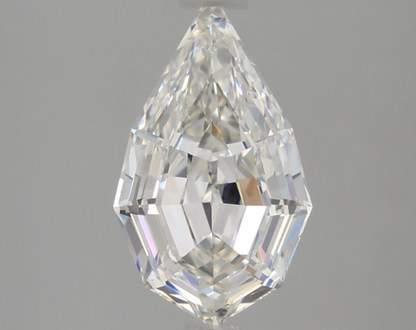 2 CT Unique Pear Lab Grown Diamond For Engagement Ring