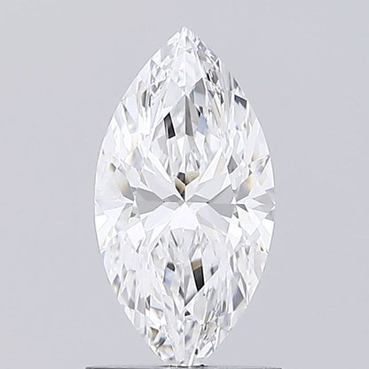 1 CT Marquise Cut Lab Grown Diamond 14kt yellow solid gold ring
