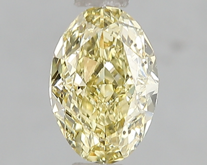 1 Ct Yellow Oval Lab Grown Diamond For Engagement Ring
