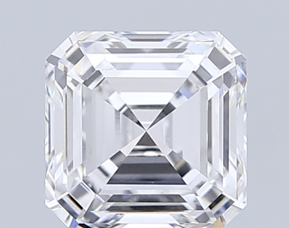 3 CT Asscher Cut Lab Grown Diamond For Engagement Ring